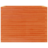 Garden Planter Wax Brown 90x60x68.5 cm Solid Wood Pine 3282501