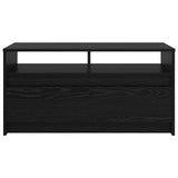 Coffee Table Black Oak 90 x 50 x 45 cm Engineered Wood 8004684