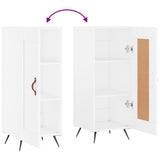Sideboard White 34.5x34x90 cm Engineered Wood 830412