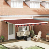 Awning Orange and Brown 450 x 300 x 165 cm 3330888