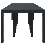 Garden Table Anthracite 400 x 100 x 73 cm Poly Rattan 3378528