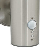 Outdoor Wall Light 2 pcs Silver 15 x 7.5 x 33 cm 4005954