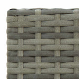 5 Piece Garden Bar Set Grey 3067970