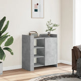 Sideboard Concrete Grey 73.5x35x75 cm Engineered Wood 848405