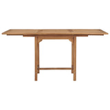 Extending Garden Table x80x75cm Solid Teak Wood 47420