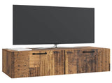 Wall-Mounted TV Cabinet Wall-mounted Old Wood 98 x 41 x 30 cm 898703
