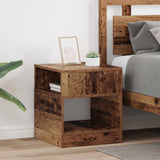 End Table 2 pcs Old Wood 40.5 x 40 x 45 cm Engineered Wood 890925