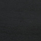 Bathroom Cabinet Black 38x33x160 cm Solid Wood Mango 4017670