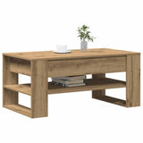 Coffee Table Artisan Oak 102 x 55 x 45 cm Engineered Wood 862728