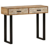 Console Table 100x30x75 cm Solid Mango Wood 320823