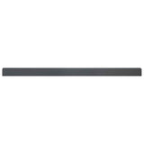Garden Cover Profile 20 pcs 100 x 5 x 5 cm Steel Anthracite 8012998