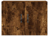 Wall Cabinet Smoked Oak 60x31x60 cm Engineered Wood 829961