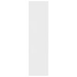 Book Cabinet/Room Divider White 155x24x160 cm Engineered Wood 800657