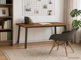 110 x 55 x 75 cm Solid Acacia Wood Natural and Coffee 937477