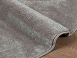 Area Rugs Round GALATI Grey 120 CM Polyester 42022827