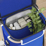 Shopping Trolley Folding Blue 47 x 39 x 100.5 cm Oxford fabric 42002339