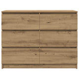 Sideboard Artisan Oak 100x35x76 cm Engineered Wood 3328506