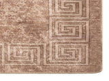 Rug Runner MARSA White 80 x 250 cm Polyester and PVC 42023310