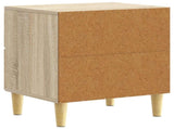 Bedside Table 2 pcs Sonoma Oak 43 x 34.5 x 48 cm 894990
