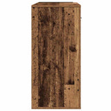 Sideboard with Drawer Old Wood 78 x 38 x 80 cm Engineered Wood 871675