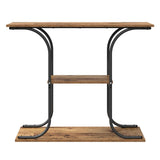Console Table Old Wood 101 x 35 x 80.5 cm Engineered Wood 868473
