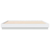 Bed Frame without Mattress White 200x200 cm 3209828