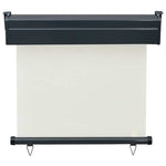 Balcony Side Awning 85x250 cm Cream 48407