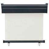 Balcony Side Awning 85x250 cm Cream 48407
