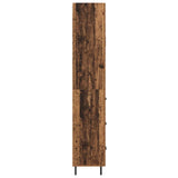 Highboard with Drawer 2 pcs Old Wood Engineered Wood 3415795