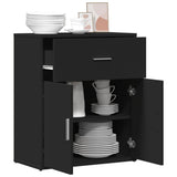 Sideboard Black 60x31x70 cm Engineered Wood 840465