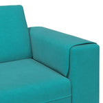 Sofa Set 3 pcs Turquoise Velvet 3335130
