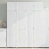 Storage Cabinet White 80x42.5x225 cm Engineered Wood 3281350