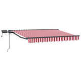 Manual Awning Frame with LEDs 2.5 x 2 m 3420733