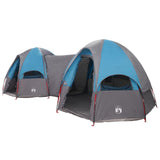 Family Tent with Rainfly Water-resistant 14-Person Blue 42042243