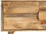 Sideboard Solid Mango Wood 90x30x69 cm 246789