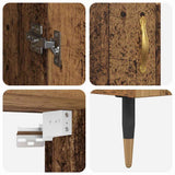 Highboard 2 pcs Old Wood Engineered Wood 3415717
