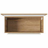 ZNTS 2 Piece Bathroom Furniture Set Artisan Oak Engineered Wood 856389