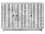 Sideboard Concrete Grey 89 x 34.5 x 80 cm Engineered Wood 893958
