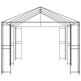 Gazebo Frame 6 x 3 m Black Steel 3376006