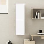 TV Cabinet White 30.5x30x110 cm Engineered Wood 803362