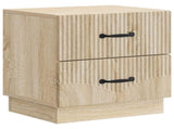 Bedside Cabinet Sonoma Oak 43 x 34.5 x 44.5 cm Engineered Wood 895219