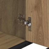 Bathroom Furniture Set 2 pcs Artisan Oak Engineered Wood 3402460