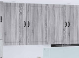 Wall Cabinet PORTO Grey Sonoma 50 x 31 x 100 cm Engineered Wood 885481
