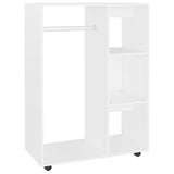 Wardrobe White 80x40x110 cm Engineered Wood 808513