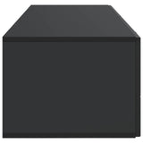 Wall-Mounted TV Cabinet Black 98 x 41 x 30 cm Engineered Wood 899036