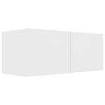 ZNTS 5 Piece TV Cabinet Set White Engineered Wood 3078696