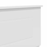 Headboard White Engineered wood 888275