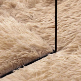 Shaggy Rug High Pile NAVARRA Beige 160x230 cm Polyester 4102837