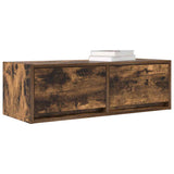 TV Cabinet Smoked Oak 80x31x25.5 cm Engineered Wood 861516