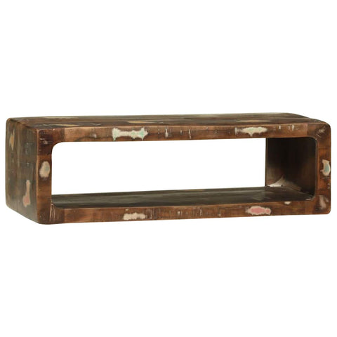 TV Cabinet with Shelf Multicolour Solid Reclaim wood 4104536
